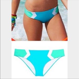 New Victoria's Secret PINK Mini Bikini Swim Bottom - XSmall - Colorblock